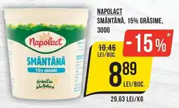 Mega Image Napolact smântână Ofertă