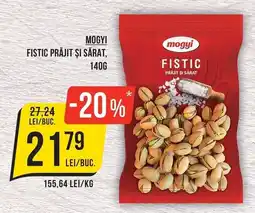 Mega Image mogyi fistic prăjit și sărat Ofertă