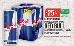 Mega Image Red Bull energy drink Ofertă