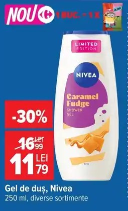Carrefour Nivea gel de duș Ofertă