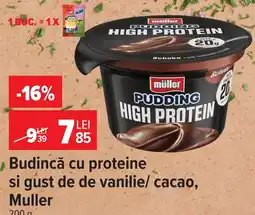 Carrefour Muller pudding high protein Ofertă