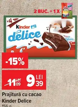 Carrefour Kinder Delice Ofertă