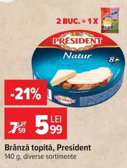 Carrefour Brânză topită Ofertă
