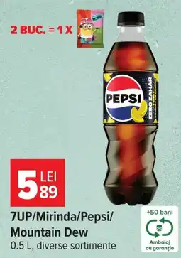 Carrefour 7up/mirinda/pepsi/mountain dew Ofertă