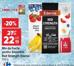 Carrefour Edenia mix de fructe pentru smoothie Ofertă