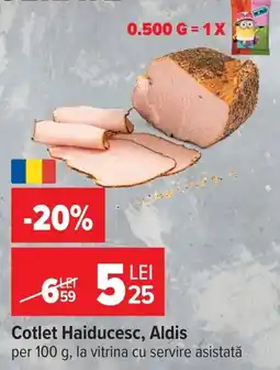 Carrefour Cotlet Haiducesc Ofertă