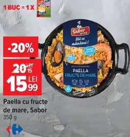 Carrefour Sabor paella Ofertă