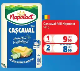 Carrefour Napolact cascaval felii Ofertă