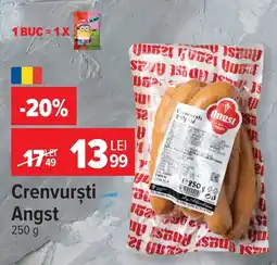 Carrefour Crenvurști Angst Ofertă