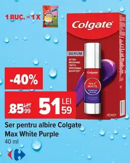 Carrefour Colgate ser pentru albire Ofertă