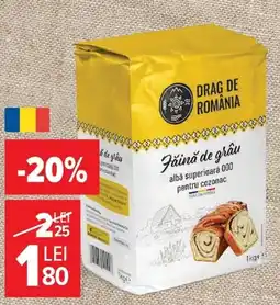 Carrefour Drag de România făină de grâu Ofertă