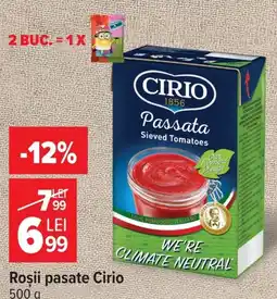 Carrefour Roșii pasate Cirio Ofertă
