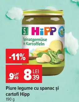 Carrefour Hipp piure legume Ofertă