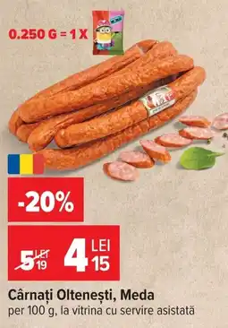 Carrefour Cârnați Oltenești Ofertă