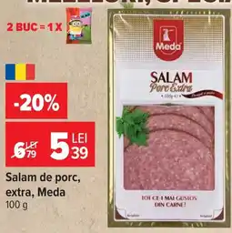 Carrefour Meda salam de porc Ofertă