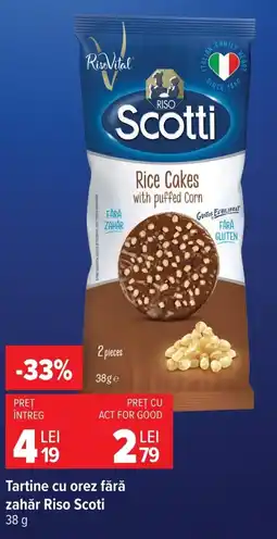 Carrefour Riso Scotti rice cakes Ofertă