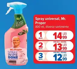Carrefour Mr. Proper spray universal Ofertă