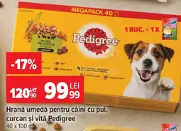 Carrefour Pedigree hrană umedă pentru câini Ofertă