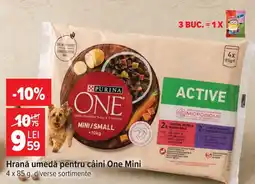 Carrefour Hrană umedă pentru câini One Mini Ofertă