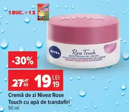 Carrefour Nivea cremă de zi rose touch Ofertă