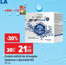 Carrefour Gerovital h3 crema antirid Ofertă