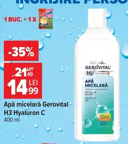 Carrefour Gerovital apă micelară Ofertă