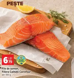 Carrefour Filiera Calității Carrefour file de somon Ofertă