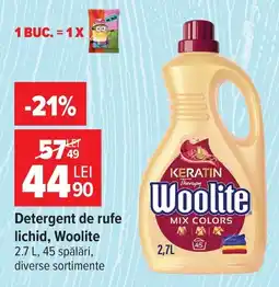 Carrefour Woolite detergent de rufe lichid Ofertă