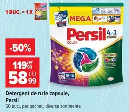 Carrefour Persil detergent de rufe capsule Ofertă