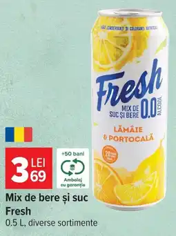 Carrefour Fresh mix de bere și suc Ofertă