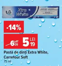 Carrefour Carrefour Soft pastă de dinți Extra White Ofertă