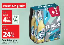 Carrefour Tuborg ice Ofertă