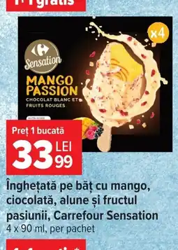 Carrefour Carrefour Sensation inghețată pe băț Ofertă