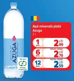 Carrefour Apă minerală plată Azuga Ofertă