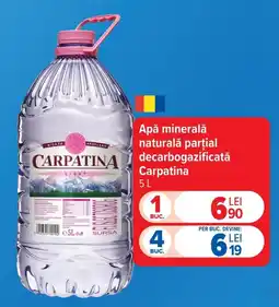 Carrefour Carpatina apă minerală Ofertă
