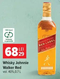 Carrefour Whisky Johnnie Walker Red Ofertă