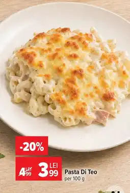 Carrefour Pasta Di Teo Ofertă