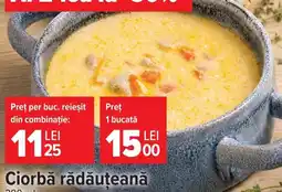 Carrefour Ciorbă rădăuțeană Ofertă