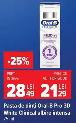 Carrefour Oral-B pastă de dinți Ofertă