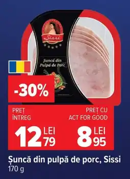 Carrefour Sissi șuncă din pulpă de porc Ofertă