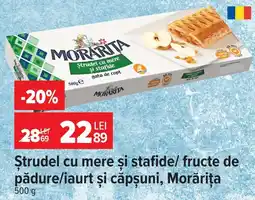 Carrefour Strudel cu mere si stafide Ofertă