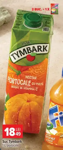 Carrefour Suc Tymbark Ofertă