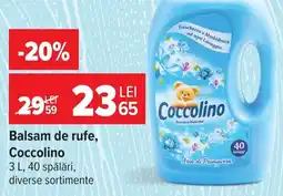 Carrefour Coccolino balsam de rufe Ofertă