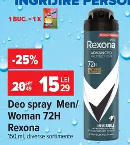 Carrefour Rexona deo spray Ofertă