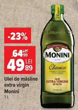 Carrefour Ulei de măsline extra virgin Monini Ofertă