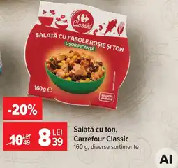 Carrefour Carrefour Classic salată cu ton Ofertă