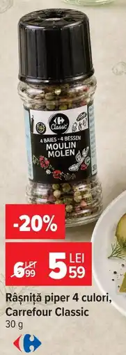 Carrefour Carrefour Classic rășniță piper 4 culori Ofertă