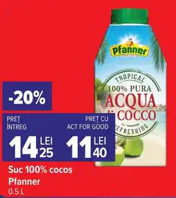 Carrefour Suc 100% cocos Ofertă