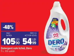 Carrefour Dero detergent rufe lichid Ofertă