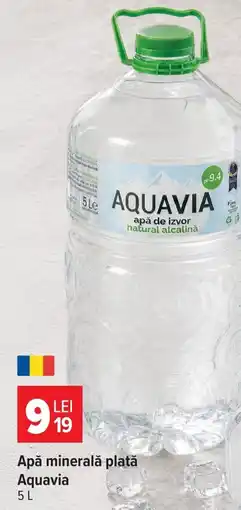 Carrefour Aquavia apă minerală plată Ofertă
